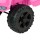 Rigo Kids Electric Ride-On Jeep Car in Pink - 12V, Remote Control, Twin Motors, Safety Belt, Music, for Ages 3+