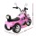 Rigo 6V Pink Kids Electric Ride-On Motorbike with Music, Horn & Twin Motors - Safe, Fun & Realistic Driving Experience