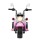 Rigo 6V Pink Kids Electric Ride-On Motorbike with Music, Horn & Twin Motors - Safe, Fun & Realistic Driving Experience