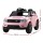 RIGO Kids Electric Ride On Car - 12V Pink Range Rover-Inspired SUV with Remote, Music & Safety Features, Ages 3+