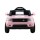 RIGO Kids Electric Ride On Car - 12V Pink Range Rover-Inspired SUV with Remote, Music & Safety Features, Ages 3+