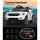 Rigo Kids 12V Electric Ride On Car SUV, Range Rover-Inspired, Remote Control, White, Safety Belt, Music, Lights, 3-8km/h