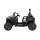 Rigo Black Kids Ride-On Car: Electric Toy with Remote, Headlights, Music, Safety Belt, 3+ Years, 120cm, 40kg Capacity