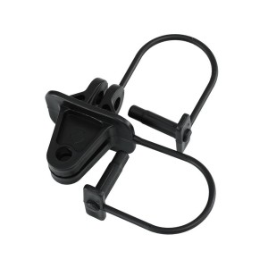 Giantz 200pcs Electric Fence Insulators - Black Pinlock, UV-Resistant Polyethylene for Y/Metal Posts, Durable Design