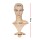 Embellir Female Mannequin Head Display Stand, High-Quality PVC, 52cm, Realistic Features, Ideal for Wigs & Accessories