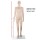 Embellir 175cm Skin Tone Full Body Female Mannequin with Adjustable Arms & Head, Glass Base, Ideal for Fashion Displays