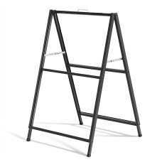 Artiss A1 Double-Sided Frame Sign Stand - Heavy-Duty Steel, 60x90cm, Quick-Slide & Foldable, Weather-Resistant, Black