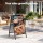 Artiss A1 Double-Sided Frame Sign Stand - Heavy-Duty Steel, 60x90cm, Quick-Slide & Foldable, Weather-Resistant, Black