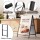 Artiss A1 Double-Sided Frame Sign Stand - Heavy-Duty Steel, 60x90cm, Quick-Slide & Foldable, Weather-Resistant, Black