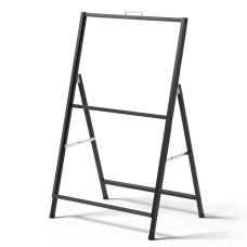 Artiss A1 Steel Frame Sign Stand - Single-Sided, Weather-Resistant 60x90cm Display Board with Quick-Slide System