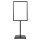 Artiss A1 Double-Sided Pedestal Sign Holder - 60x90cm, Heavy-Duty Steel, Quick-Slide, Weather Resistant Display Stand