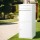 Gardeon Heavy-Duty Steel Parcel Letterbox Drop Box White, Weatherproof, 2 Slots, Large 102cm, Secure Lock, Cushion Base