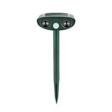 Gardeon Ultrasonic Snake Repeller - Solar & Battery Powered, Heavy Duty ABS, Water Resistant, 15x10x6cm, 1-Year Warranty