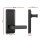 UL-TECH Fingerprint Door Lock Smart Home System: Zinc Alloy, 360° Sensor, App Control, 100 User Capacity, Black