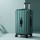 Wanderlite 28" Green Trunk Luggage: 5 Wheels, TSA Lock, ABS Shell, USB & Type-C Ports, 3/7 Split, 360°