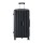 Wanderlite 32" Trunk Luggage - Black, Durable ABS, 360° Spinner Wheels, USB & Type-C Ports, TSA Lock, 130L Capacity