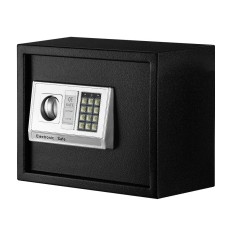 UL-TECH 20L Security Safe Box - Digital Keypad, Solid Steel, Alarm System, Tamper-Proof Hinges, Wall-Mount Option