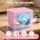 Ul-Tech 6.5L Small Safe Box Pink with Mechanical Key Lock Two Keys Included Compact Steel Home Security