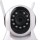 UL-TECH 1080P Wireless IP Security Camera with Night Vision, Motion Detection, and 128GB TF Card Support - White