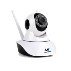 UL-TECH 1080P Wireless IP Security Camera, HD 2.0 Megapixel, Pan/Tilt, Night Vision, Two-Way Audio, White UL-TECH 1080P Wireless IP Security Camera, HD 2.0 Megapixel, Pan/Tilt, Night Vision, Two-Way Audio, White