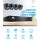UL-TECH 1080P CCTV Security System 8CH DVR, 4 Cameras, Motion Detection, Infrared Night Vision, Remote Access