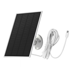 UL-TECH 3W Solar Panel for Wireless Security Cameras, IP66 Waterproof, 360° Adjustable, Easy Install, Renewable Energy UL-TECH 3W Solar Panel for Wireless Security Cameras, IP66 Waterproof, 360° Adjustable, Easy Install, Renewable Energy