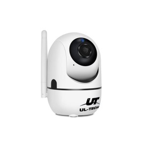 UL-TECH 1080P Wireless IP Camera - Full HD, Night Vision, 128GB TF Card Support, Motion Detection, Easy Wi-Fi Setup