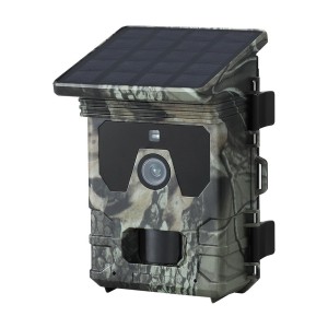 UL-TECH 4K 50MP Solar Trail Camera: IP65 Waterproof, 120° Wide-Angle, Infrared Night Vision, 0.3s Trigger Speed