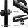 Artiss Dual Monitor Arm Desk Mount: Heavy Duty Steel, 360° Swivel, VESA Compatible, For 10”-30” Screens, Black
