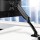 Artiss Black Monitor Arm Stand - Adjustable Gas Spring Desk Mount for 10"-27" Screens, 360° Swivel, VESA Compatible