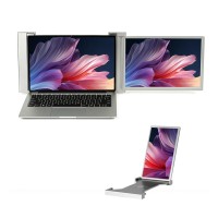 Devanti 14" Portable Laptop Extender Dual Display FHD 1080P IPS USB-C HDMI 180° Rotatable Kickstand Fits 14-17.3" Laptops