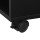 Artiss Tala Smart Bedside Table with USB, LED Lights, Adjustable Laptop Tray, Storage Shelves, Black MDF, 50x40x46-90cm