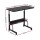 Artiss 80CM Portable Laptop Desk - Height Adjustable Sit Stand Workstation, Steel Frame, MDF Board, Black, 40kg Capacity