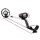 Weisshorn Metal Detector 180MM Deep Sensitive Waterproof Gold Digger, Adjustable Length, DISC Setting, Black