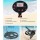 Weisshorn Metal Detector 180MM Deep Sensitive Waterproof Gold Digger, Adjustable Length, DISC Setting, Black