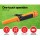Weisshorn Waterproof Metal Detector Pinpointer 40mm Sensitive Handheld 360° Search, Vibrate Alarm, Orange