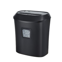 Devanti Cross-Cut Electric Paper Shredder, 10-Sheet Capacity, 21L Bin, CD/DVD, Reverse Function, Overheat Protection