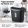 Devanti 12L Cross-Cut Shredder - 8-Sheet Capacity, Secure Home & Office Use, Credit Card Shredding, Overheat Protection