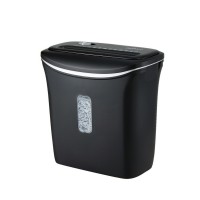 Devanti 12L Cross-Cut Shredder - 8-Sheet Capacity, Secure Home & Office Use, Credit Card Shredding, Overheat Protection