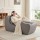 Artiss Grey Ergonomic S-Curve Chaise Lounge Floor Lounger Adjustable Headrest Lumbar Support 150x58x72cm