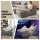 Artiss Grey Ergonomic S-Curve Chaise Lounge Floor Lounger Adjustable Headrest Lumbar Support 150x58x72cm