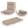 Artiss 4X Floor Chair Sofa in Linen Beige - Versatile Recliner with 5 Positions, Durable Steel Frame, Easy Storage