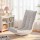 Artiss 360° Swivel Floor Chair 5 Adjustable Foldable Lounge Seat Grey High Resilience Foam Support 120kg