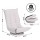 Artiss 360° Swivel Floor Chair 5 Adjustable Foldable Lounge Seat Grey High Resilience Foam Support 120kg