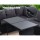 Gardeon 9-Seater Outdoor Sofa Dining Set, Black PE Wicker, Steel Frame, UV & Weather Resistant, Cushions, Glass Table