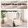 Artiss Beige Recliner Chair Cover High Stretch Textured Fabric with Side Storage Pocket Machine Washable