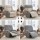 Artiss Grey Recliner Chair Cover Slipcover with Storage Side Pocket High Stretch Soft Textured Fabric