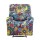 Artiss Stretch Kids Recliner Cover 4-Piece Floral Printed Polyester Slipcover for Standard Recliners Durable Soft Breath