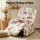 Artiss Stretch Kids Recliner Cover 4-Piece Floral Printed Polyester Slipcover Protective Fit 4pcs (Kids)