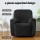 Artiss Recliner Chair Cover Velvet 1-Seater Black - Luxurious Comfort, Anti-Slip, Machine Washable, Easy Fit